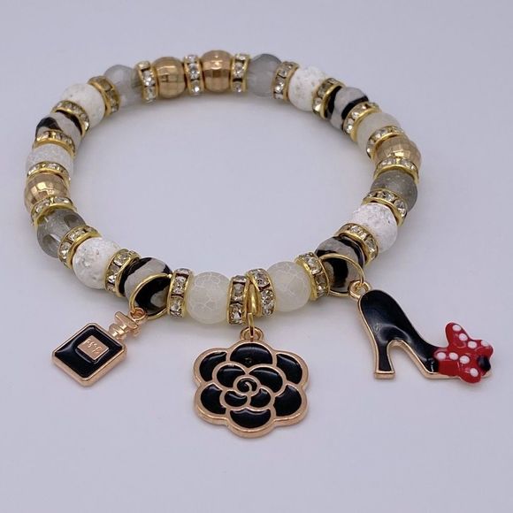 Camellia Charms bracelet - Picture 1 of 1
